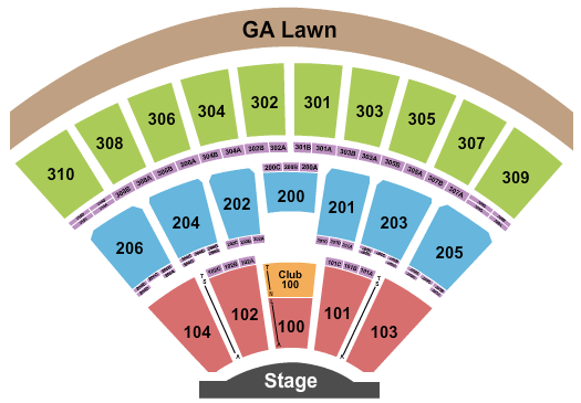 Empower Federal Credit Union Amphitheater Jelly Roll Seating Chart